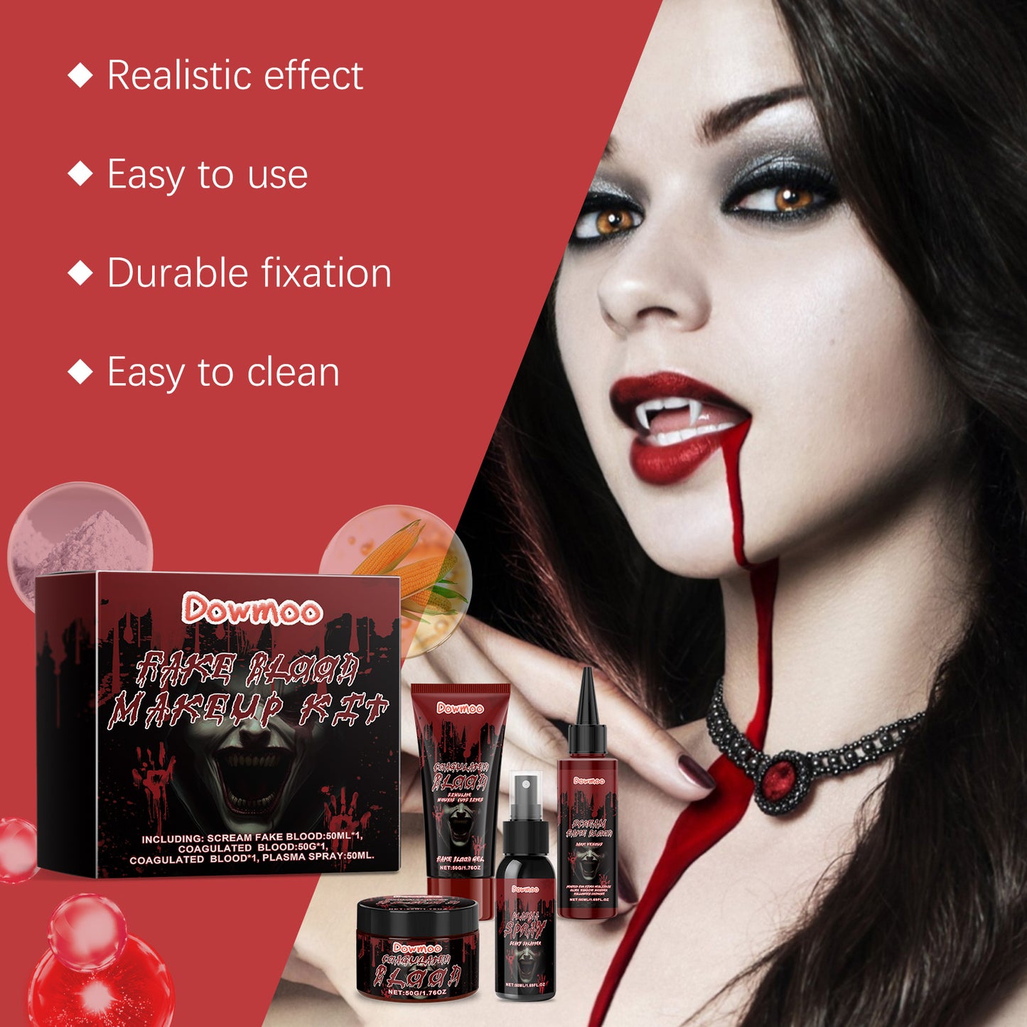Fake Blood Makeup Kit