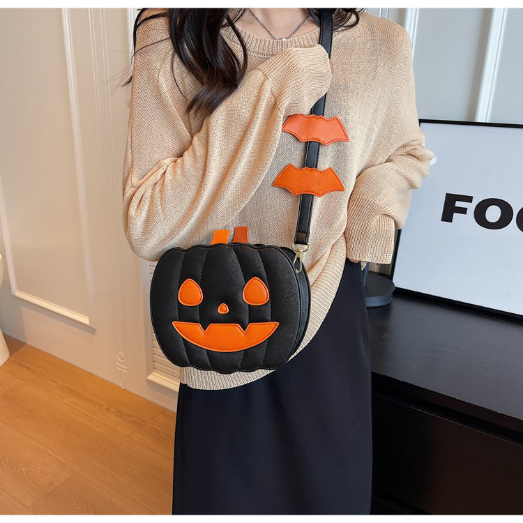 Halloween Funny Pumpkin Purse
