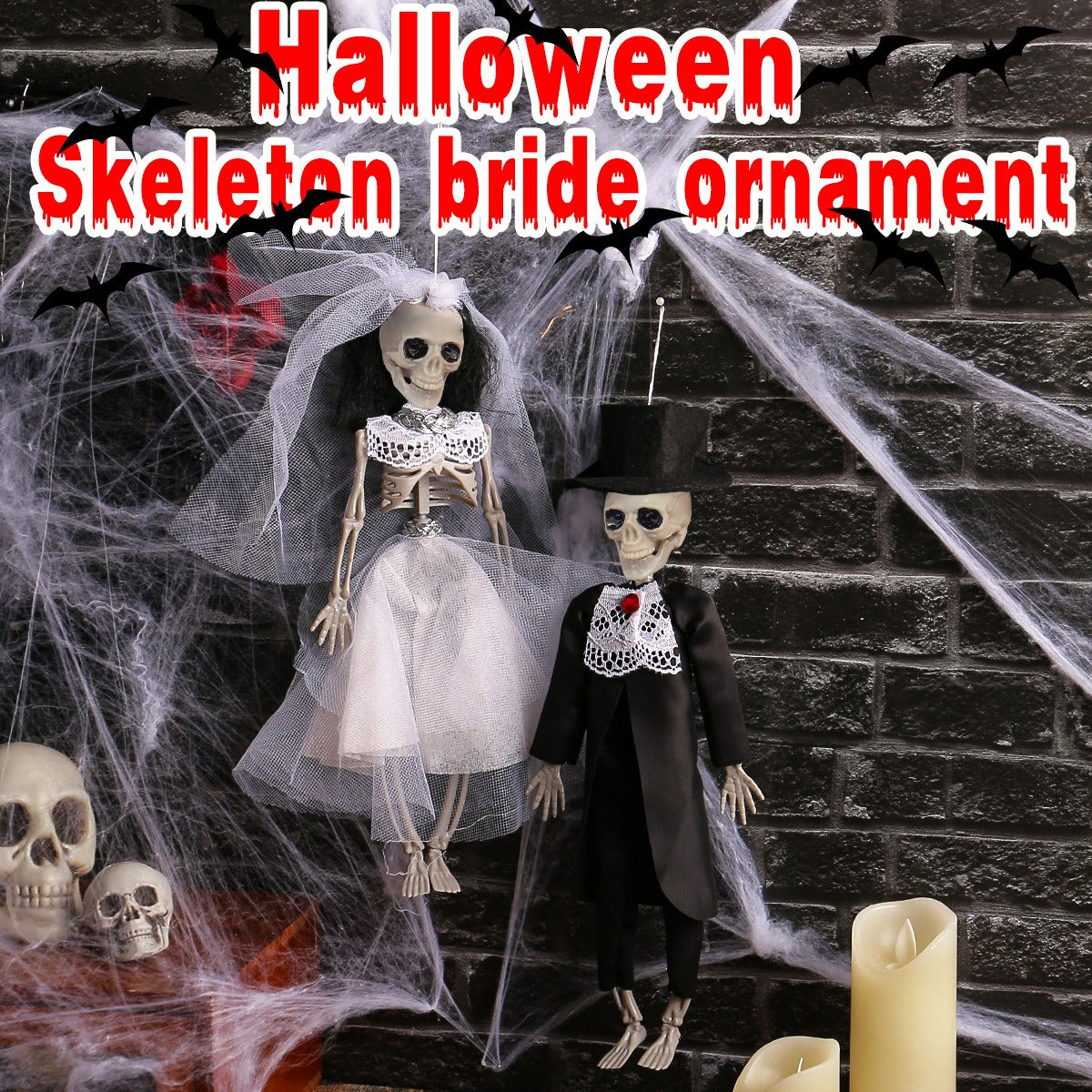 Bride Groom Skeletons