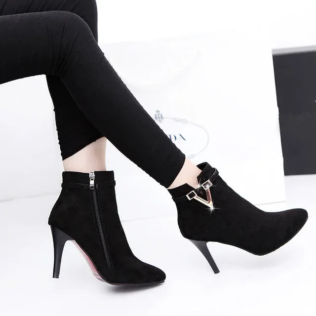 Botas Mujer Invierno Stiletto High Heels