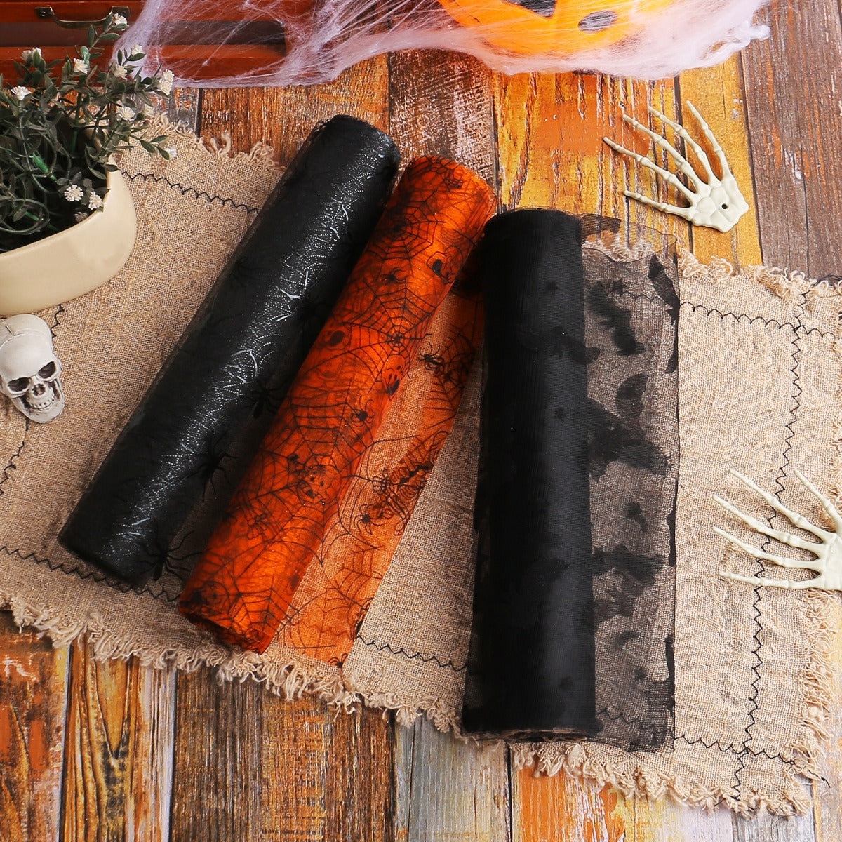 Halloween Decorative Mesh