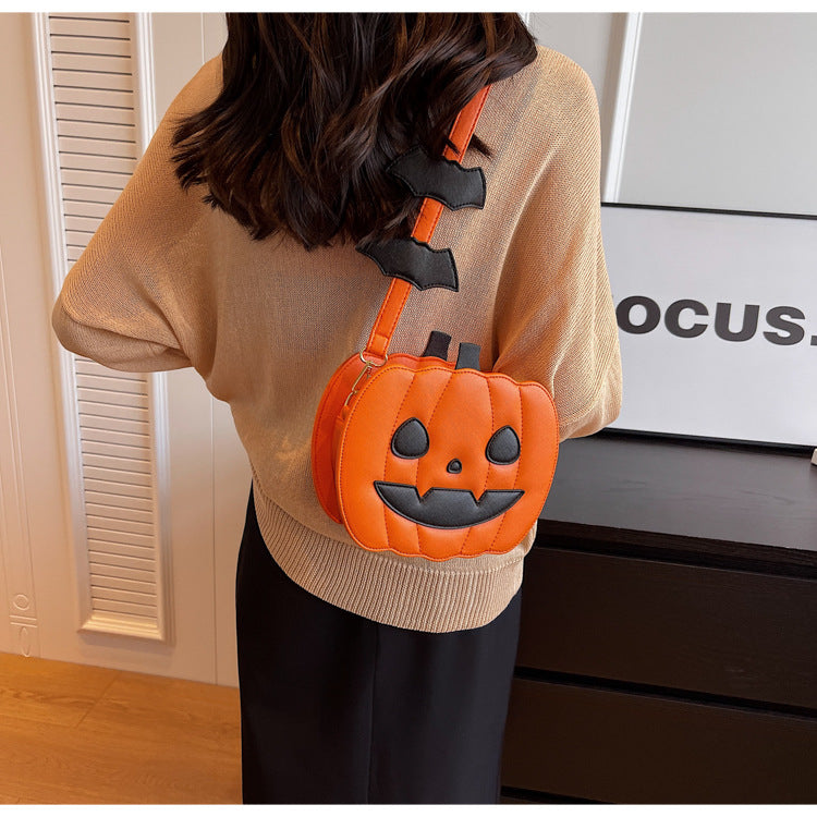 Halloween Funny Pumpkin Purse
