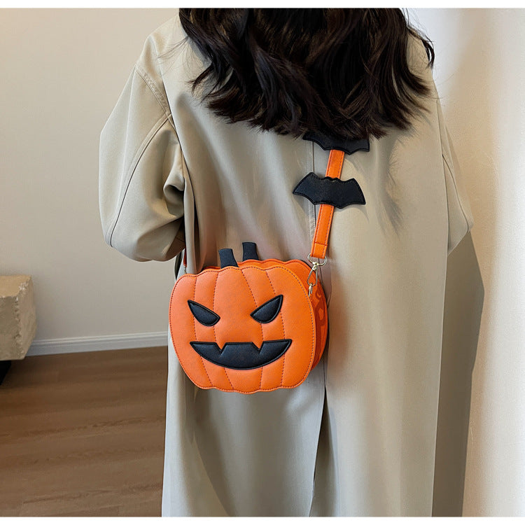 Halloween Funny Pumpkin Purse