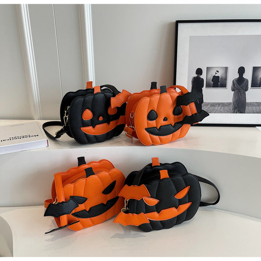 Halloween Funny Pumpkin Purse