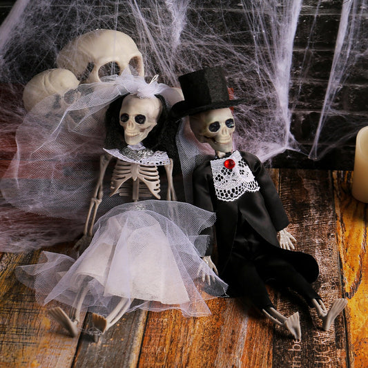 Bride Groom Skeletons