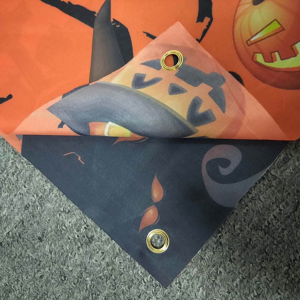 Happy Halloween Backdrop Banner