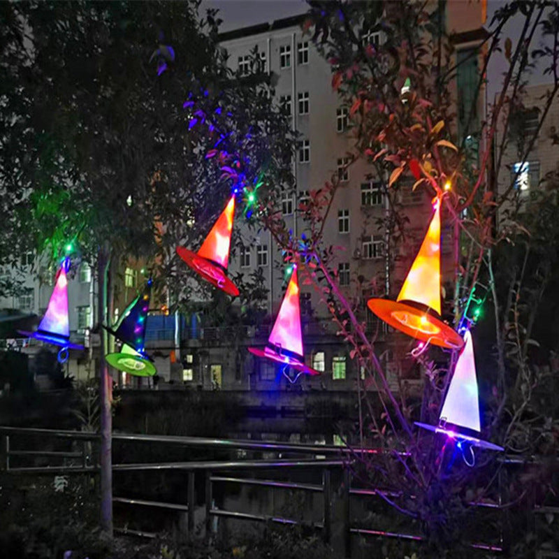Halloween LED Light Witch’s Hat Decoration