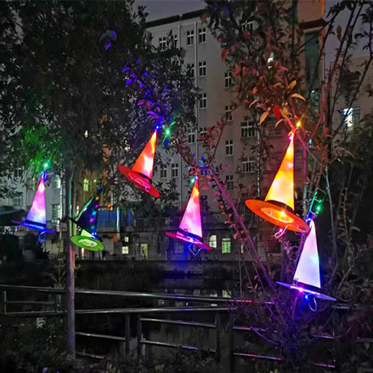 Halloween LED Light Witch’s Hat Decoration