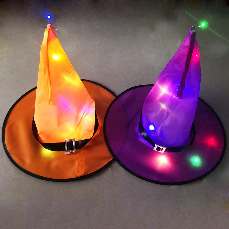 Halloween LED Light Witch’s Hat Decoration