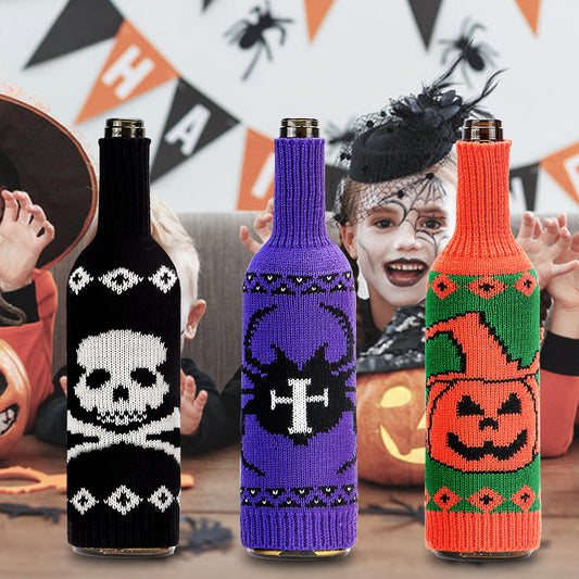 Halloween Wine Bottle Cover