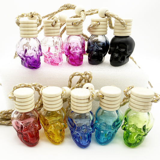 8ML Skull Glass Bottles