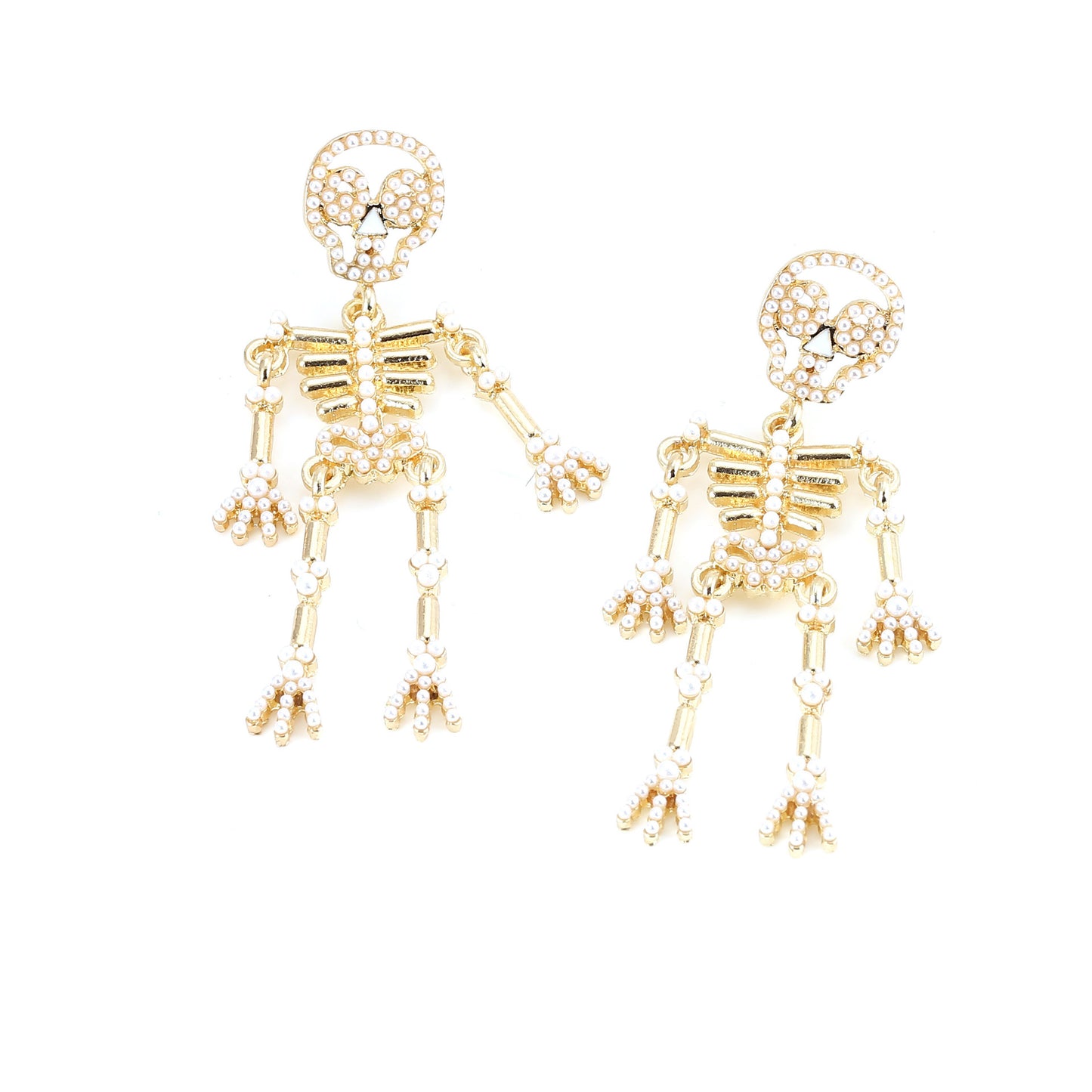 Skeleton Earrings
