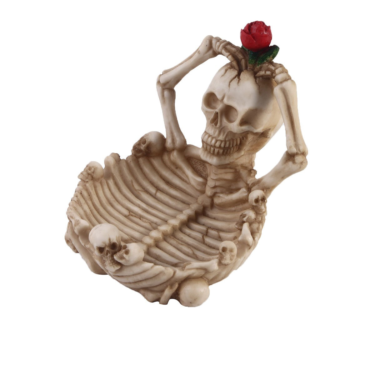 Skeleton Resin Ashtray