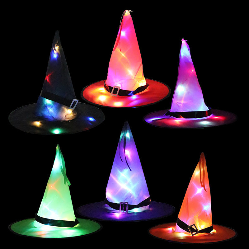 Halloween LED Light Witch’s Hat Decoration